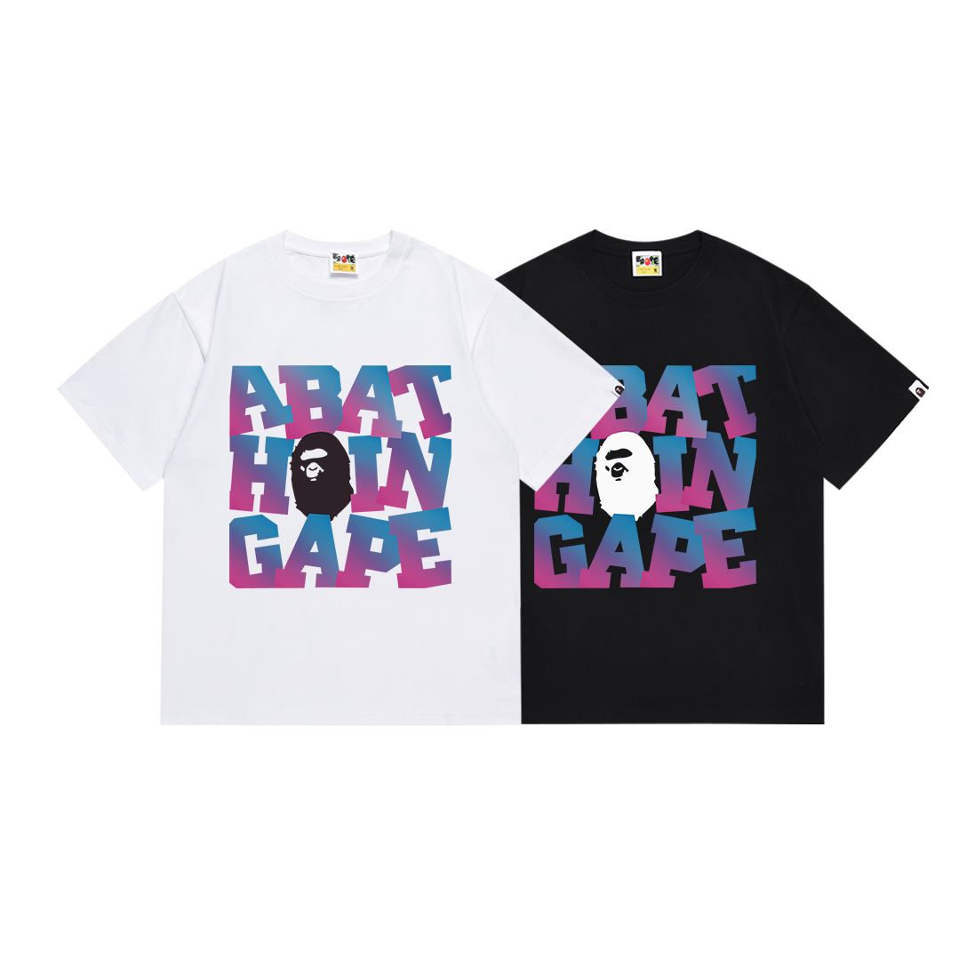 BAPE Ape Head Short Sleeve T-Shirt Style 086