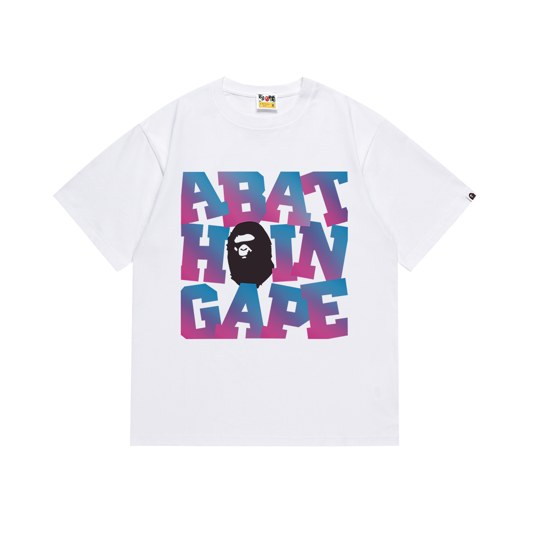 BAPE Ape Head Short Sleeve T-Shirt Style 086