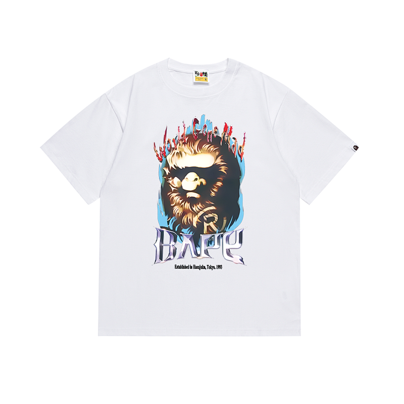 BAPE Ape Head Short Sleeve T-Shirt Style 088