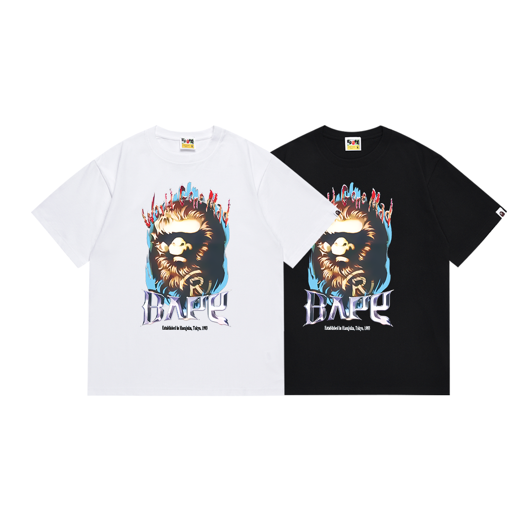 BAPE Ape Head Short Sleeve T-Shirt Style 088