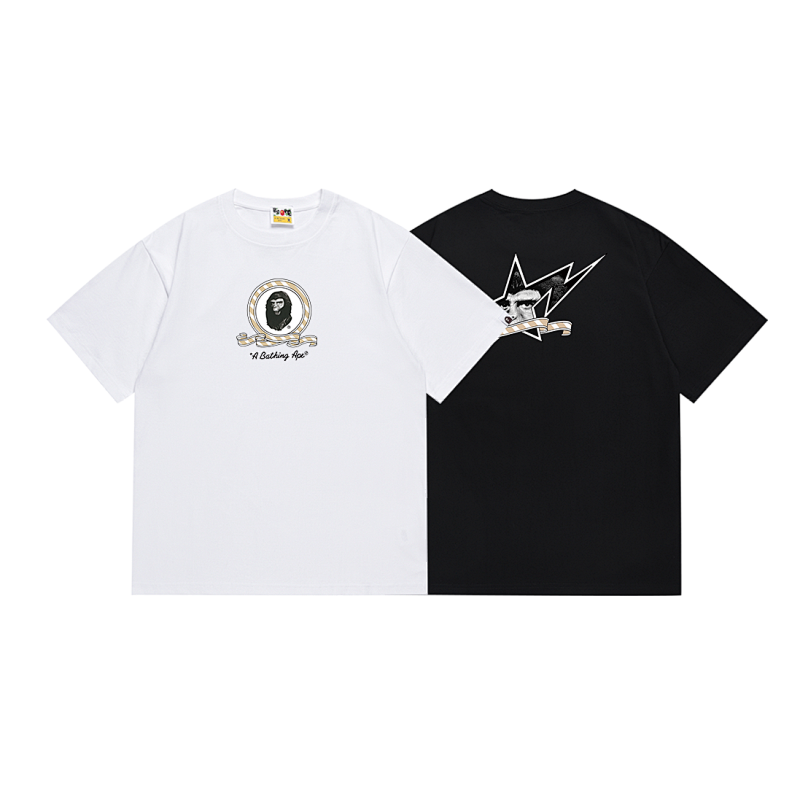 BAPE Ape Head Short Sleeve T-Shirt Style 095
