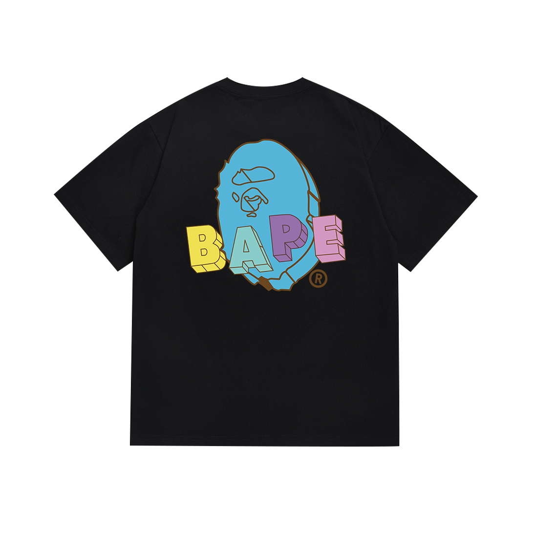 BAPE Ape Head Short Sleeve T-Shirt Style 096