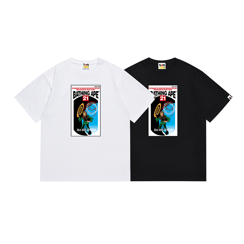 BAPE Ape Head Short Sleeve T-Shirt Style 096