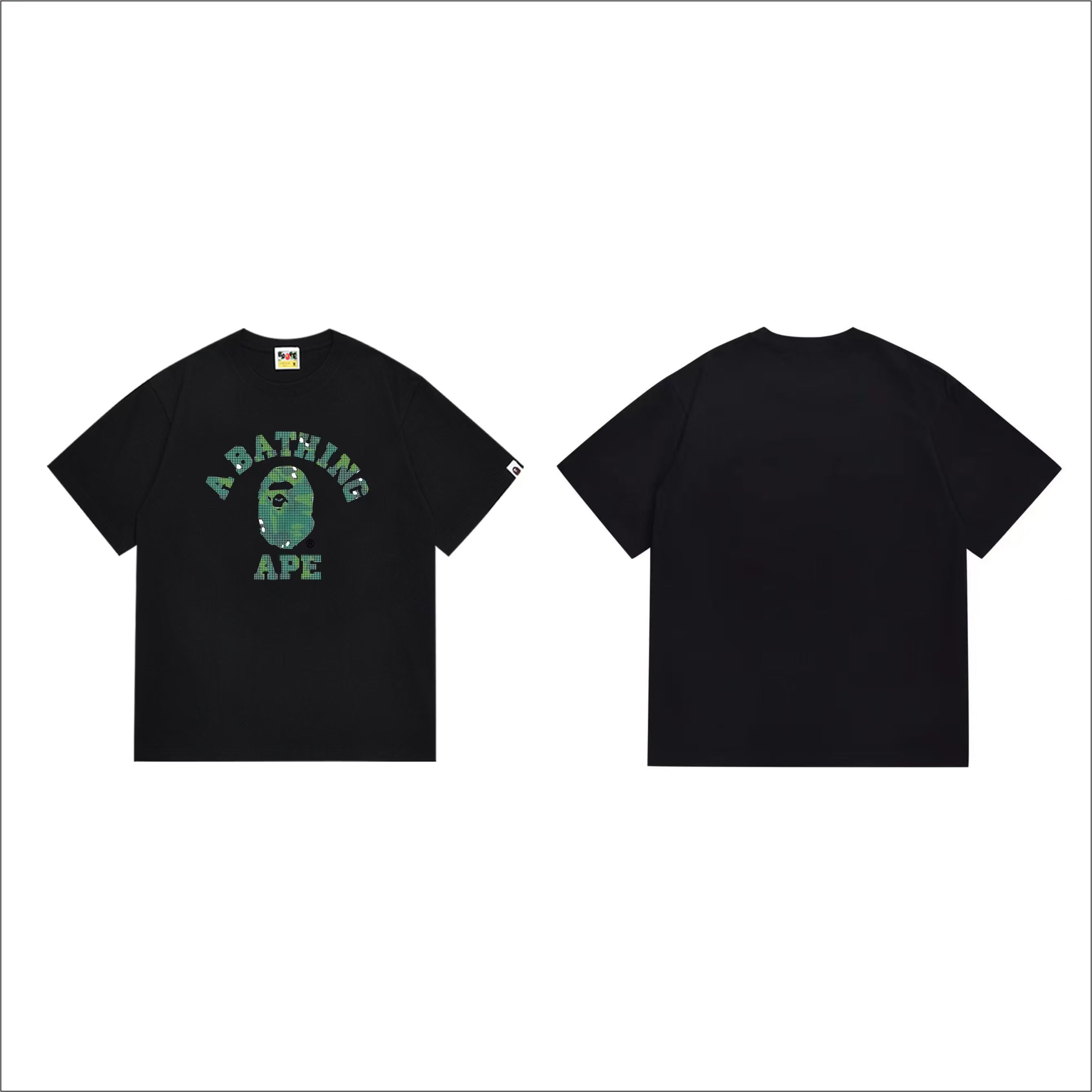 BAPE Ape Head Short Sleeve T-Shirt Style 1001