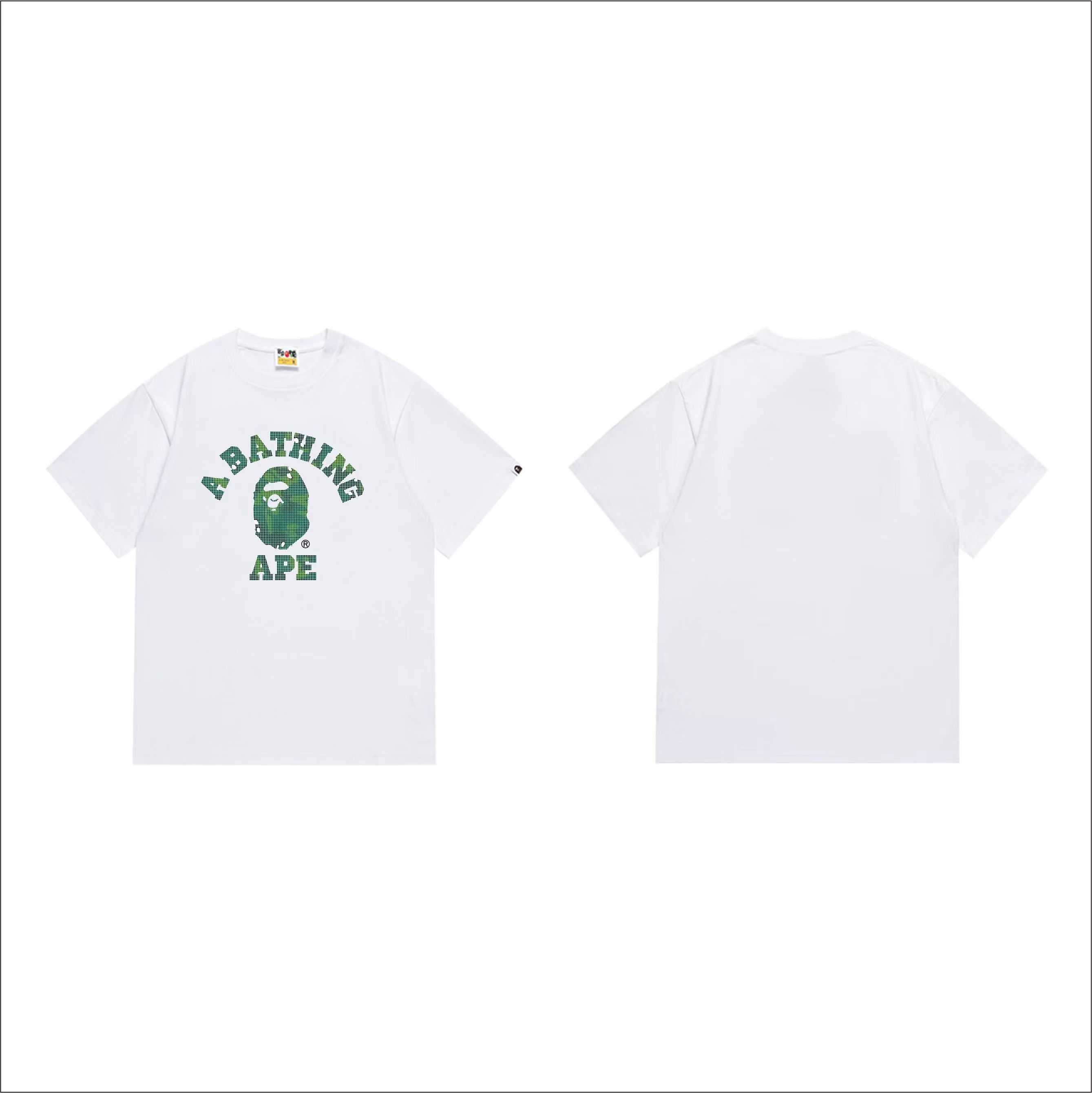 BAPE Ape Head Short Sleeve T-Shirt Style 1001