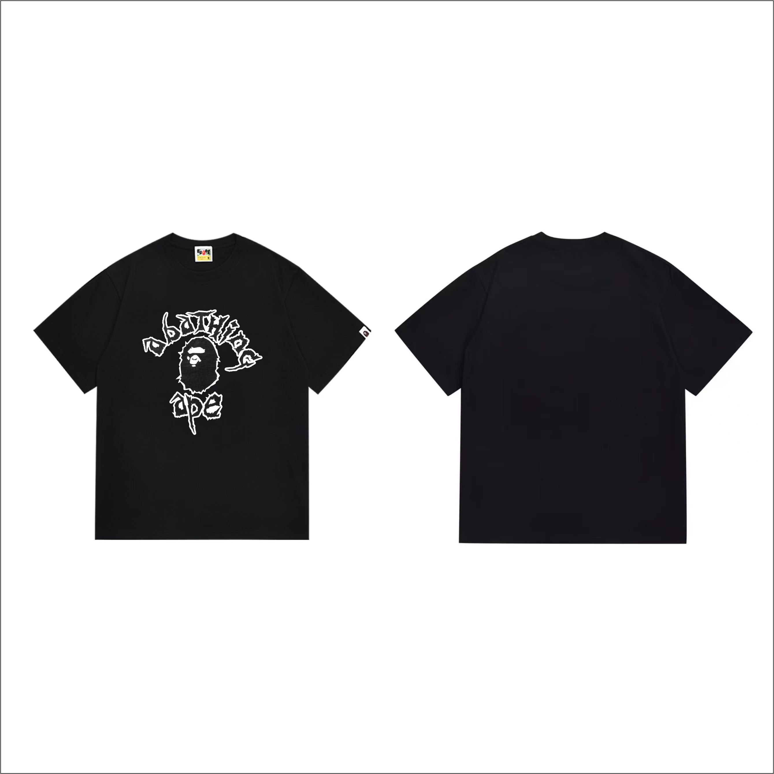 BAPE Ape Head Short Sleeve T-Shirt Style 1002