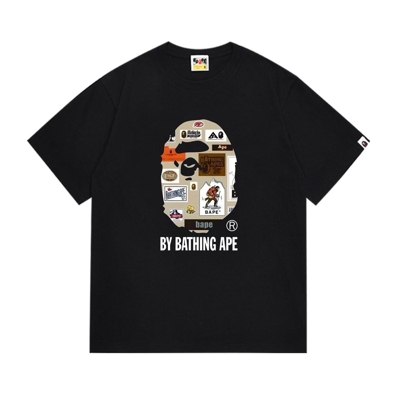 BAPE Ape Head Short Sleeve T-Shirt Style 1007