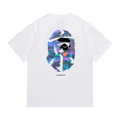BAPE Ape Head Short Sleeve T-Shirt Style 1009 01