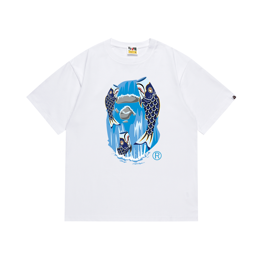 BAPE Ape Head Short Sleeve T-Shirt Style 100