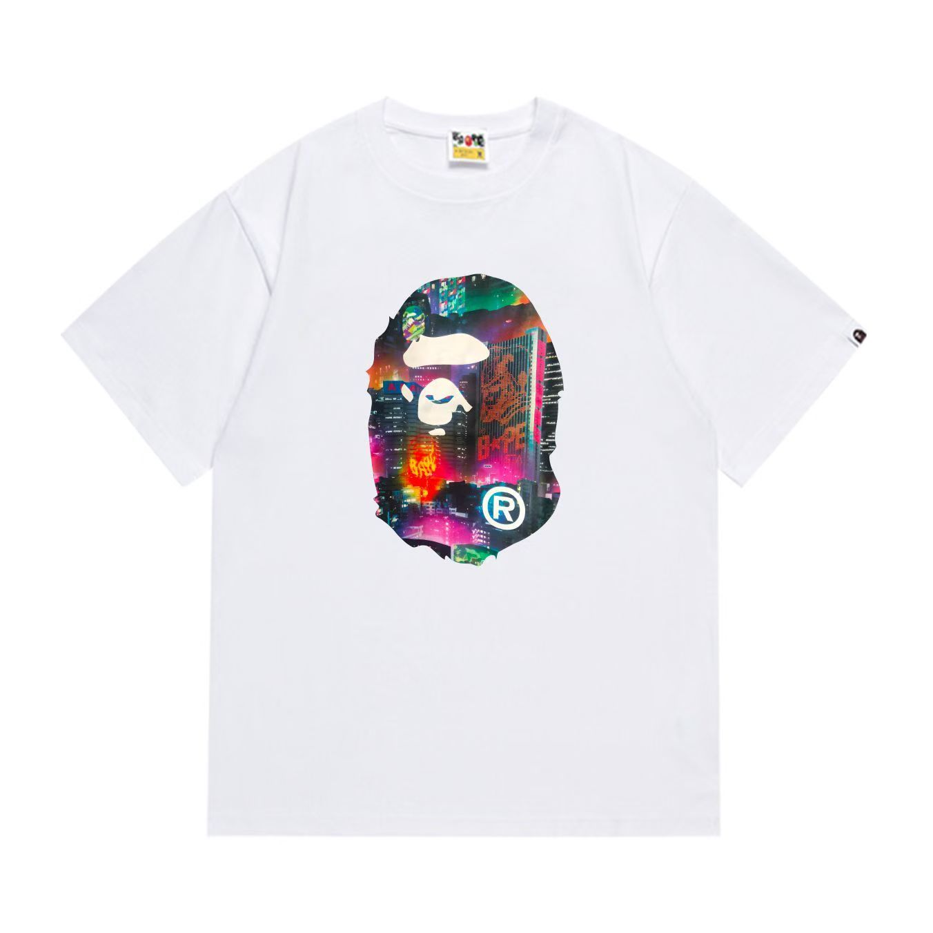 BAPE Ape Head Short Sleeve T-Shirt Style 1018