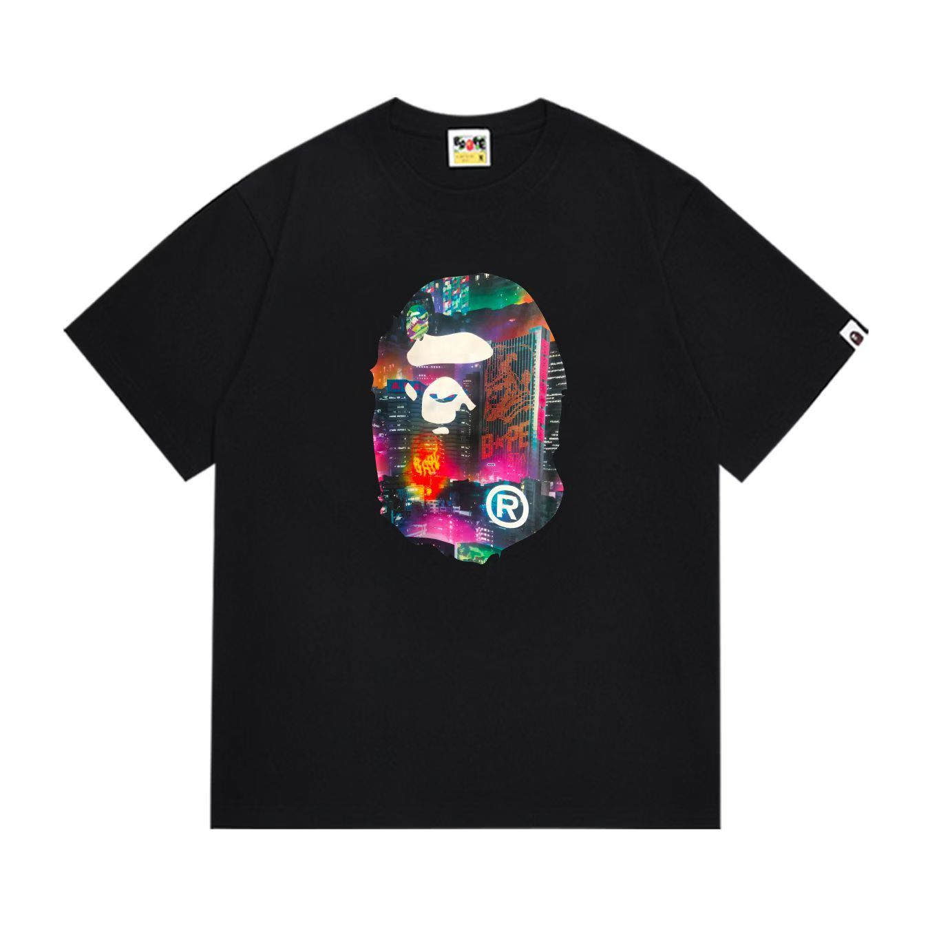 BAPE Ape Head Short Sleeve T-Shirt Style 1018