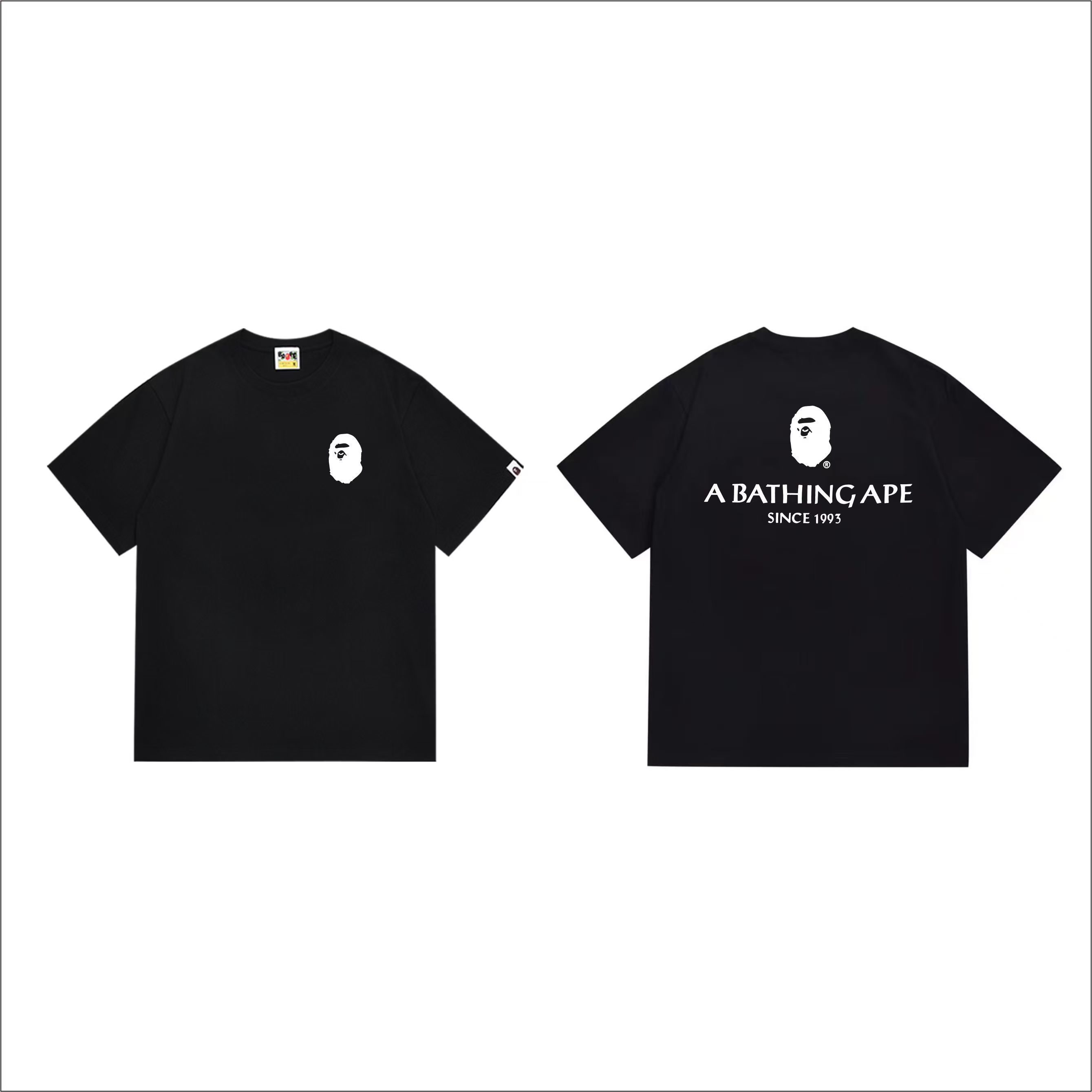 BAPE Ape Head Short Sleeve T-Shirt Style 1021
