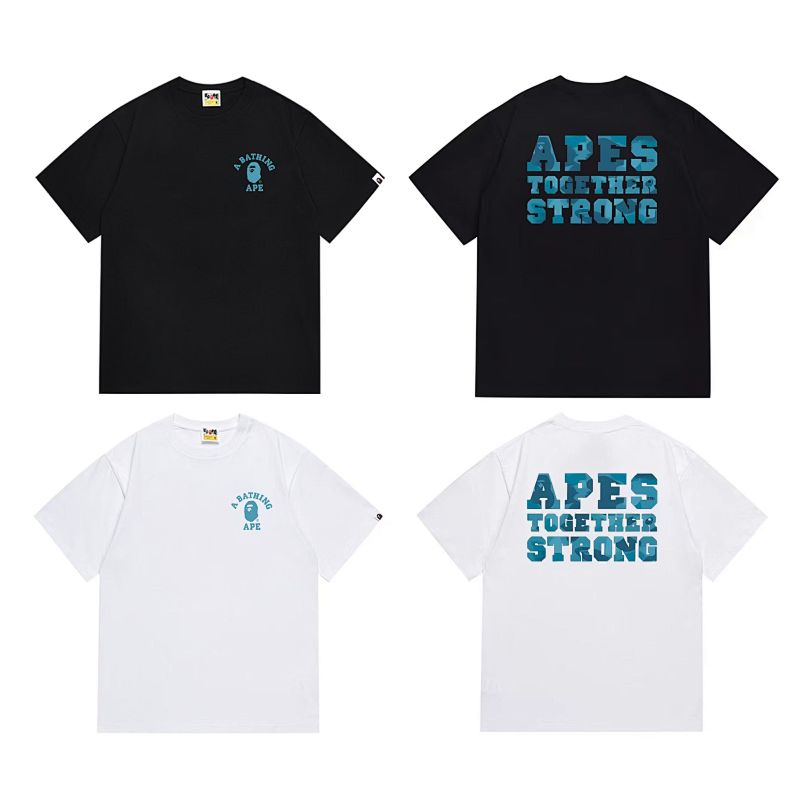 BAPE Ape Head Short Sleeve T-Shirt Style 1025
