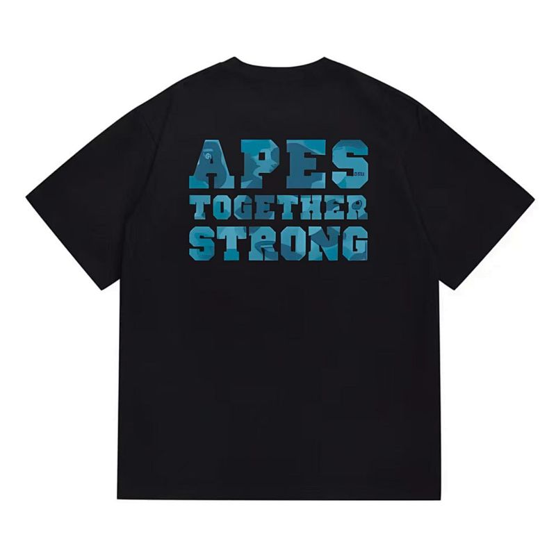 BAPE Ape Head Short Sleeve T-Shirt Style 1025