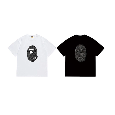BAPE Ape Head Short Sleeve T-Shirt Style 1027 01