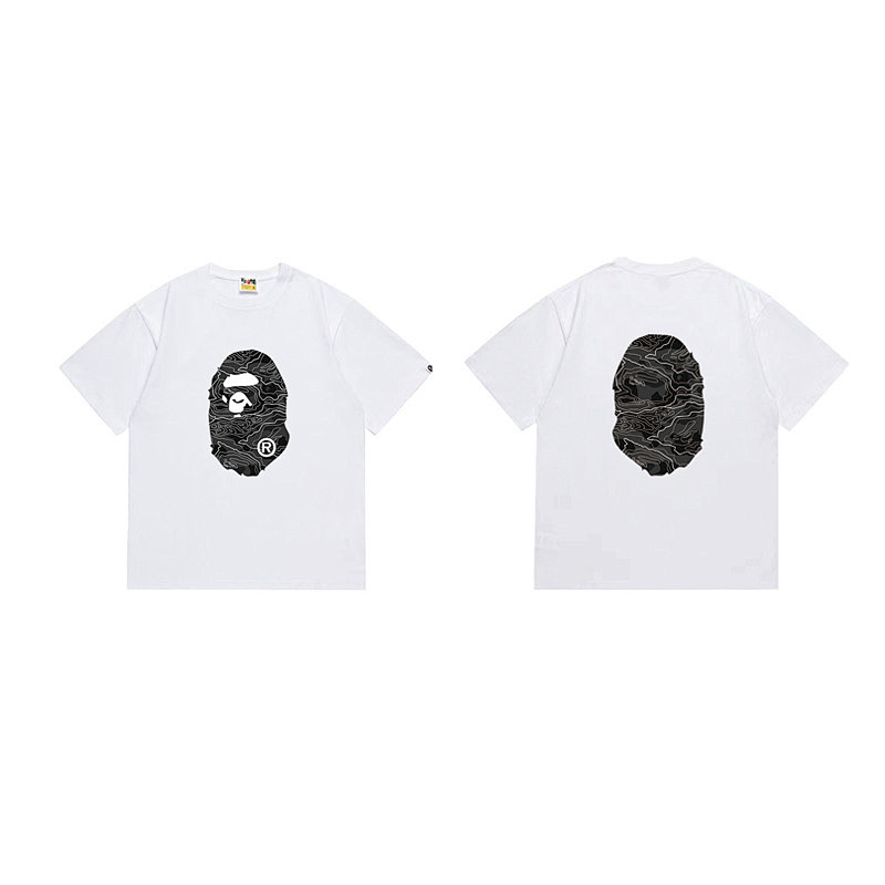 BAPE Ape Head Short Sleeve T-Shirt Style 1027