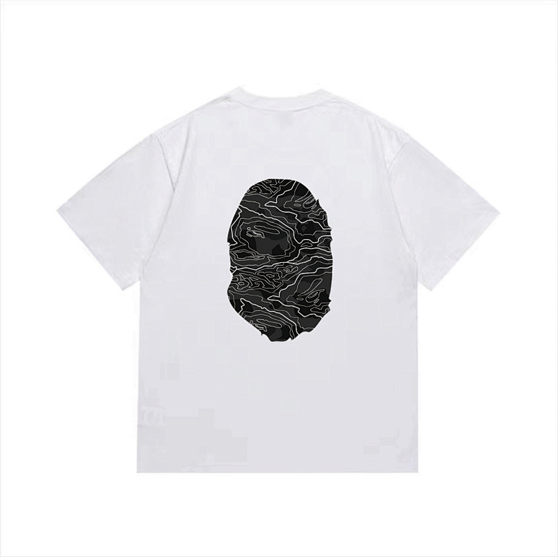 BAPE Ape Head Short Sleeve T-Shirt Style 1027