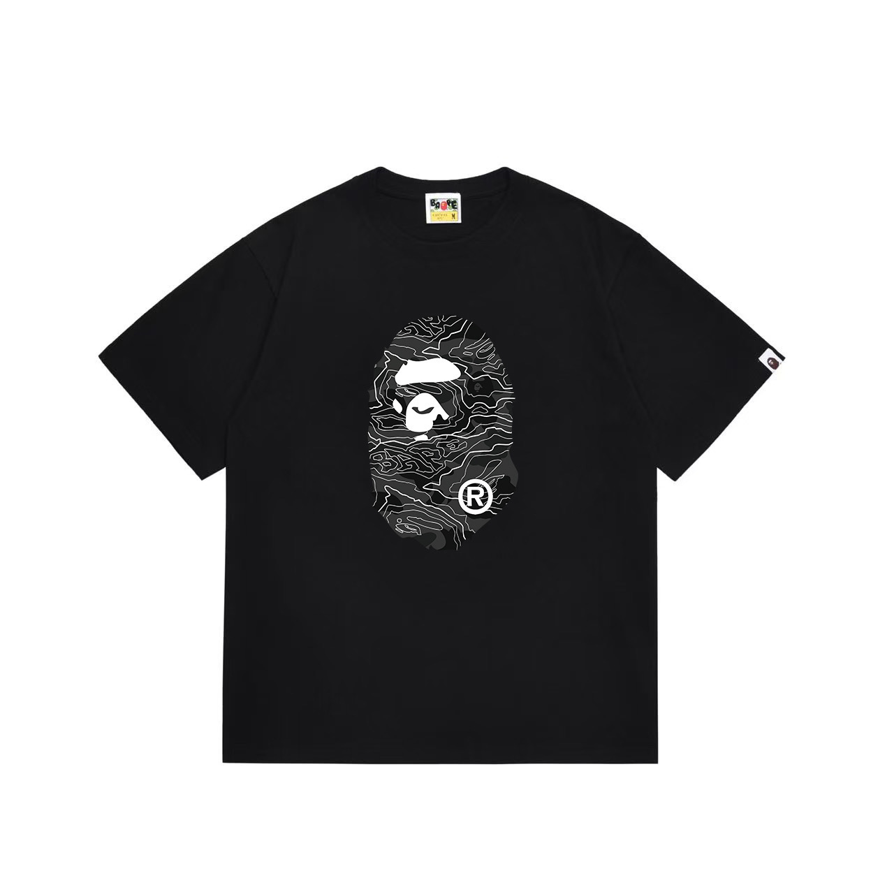 BAPE Ape Head Short Sleeve T-Shirt Style 1027