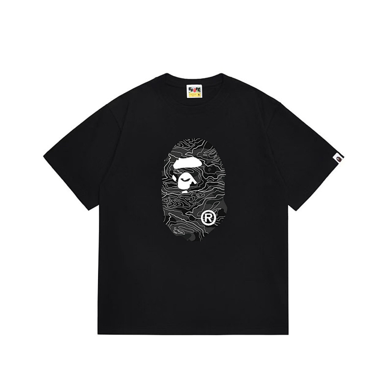 BAPE Ape Head Short Sleeve T-Shirt Style 1027