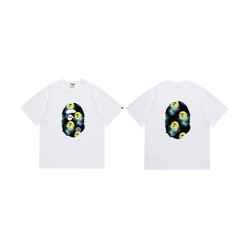 BAPE Ape Head Short Sleeve T-Shirt Style 1033