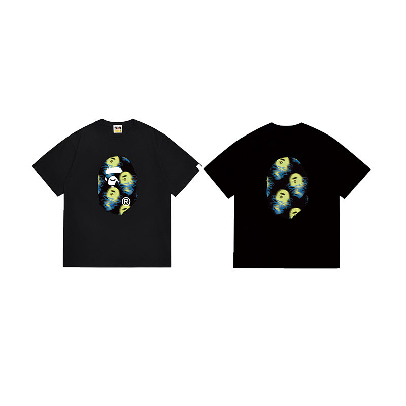 BAPE Ape Head Short Sleeve T-Shirt Style 1033
