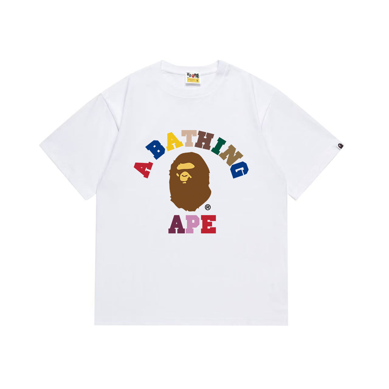BAPE Ape Head Short Sleeve T-Shirt Style 1037