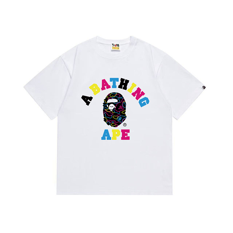 BAPE Ape Head Short Sleeve T-Shirt Style 1038
