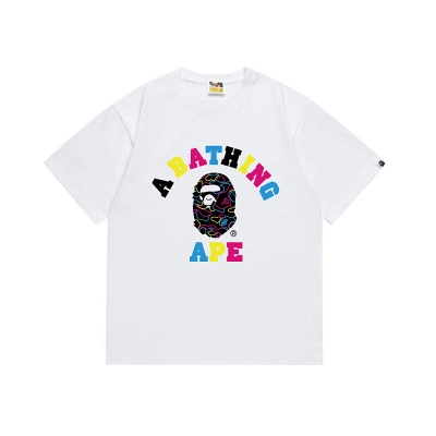 BAPE Ape Head Short Sleeve T-Shirt Style 1038 01