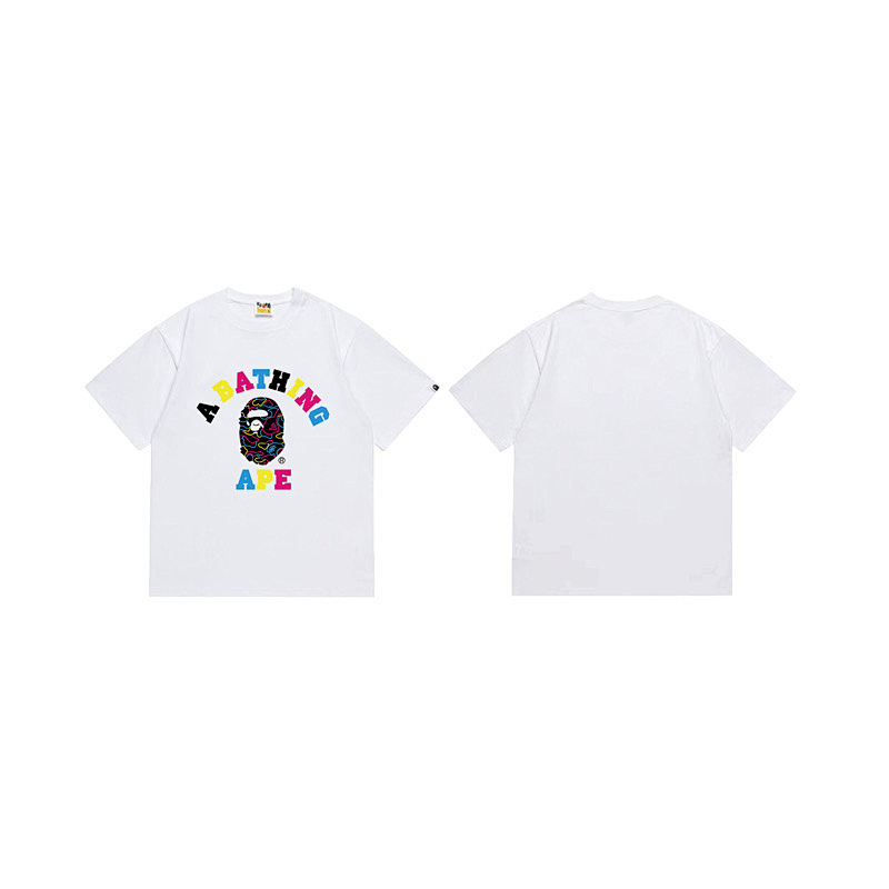 BAPE Ape Head Short Sleeve T-Shirt Style 1038