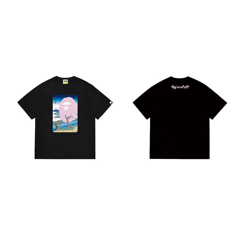BAPE Ape Head Short Sleeve T-Shirt Style 1040