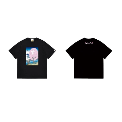BAPE Ape Head Short Sleeve T-Shirt Style 1040 01