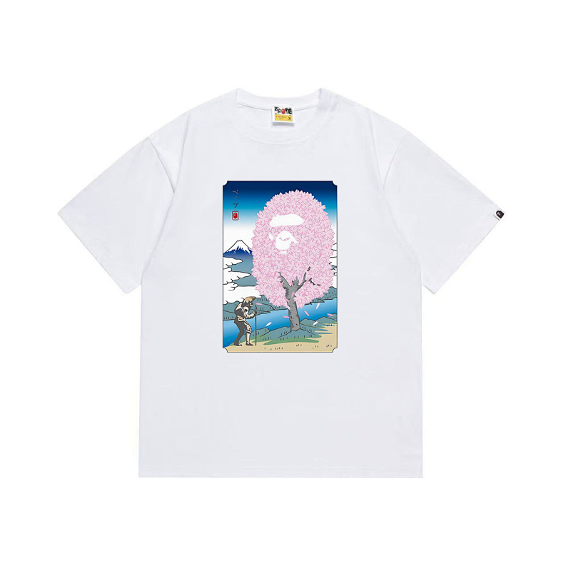 BAPE Ape Head Short Sleeve T-Shirt Style 1040