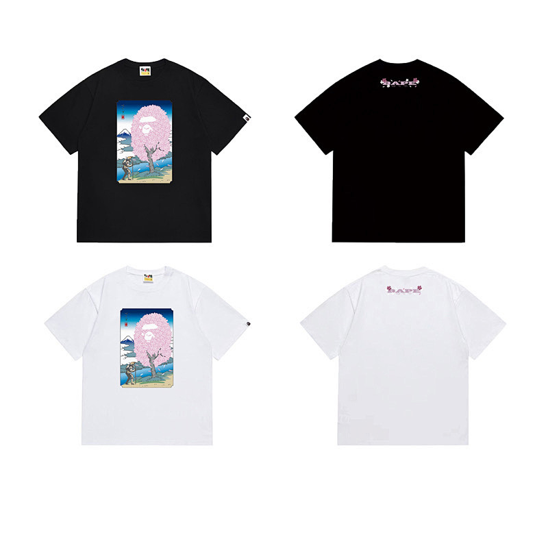 BAPE Ape Head Short Sleeve T-Shirt Style 1040