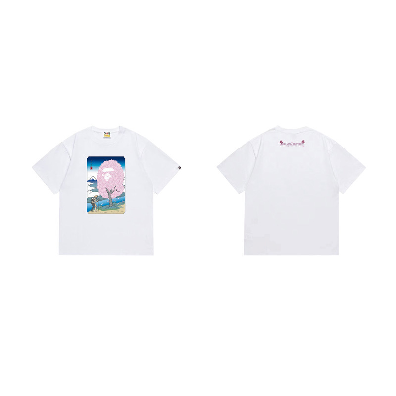 BAPE Ape Head Short Sleeve T-Shirt Style 1040