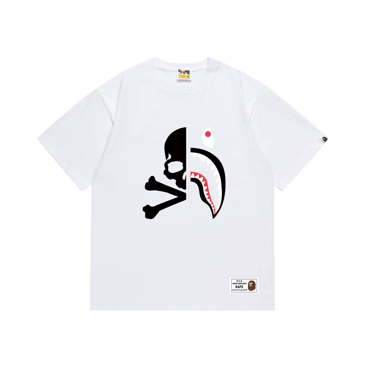 BAPE Ape Head Short Sleeve T-Shirt Style 1041