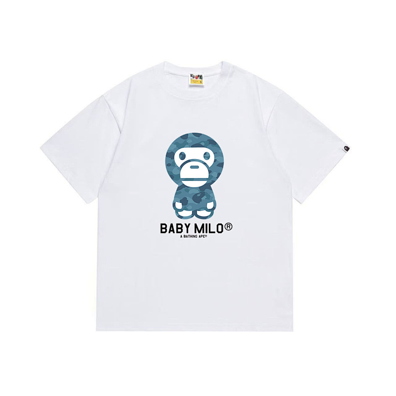 BAPE Ape Head Short Sleeve T-Shirt Style 1043