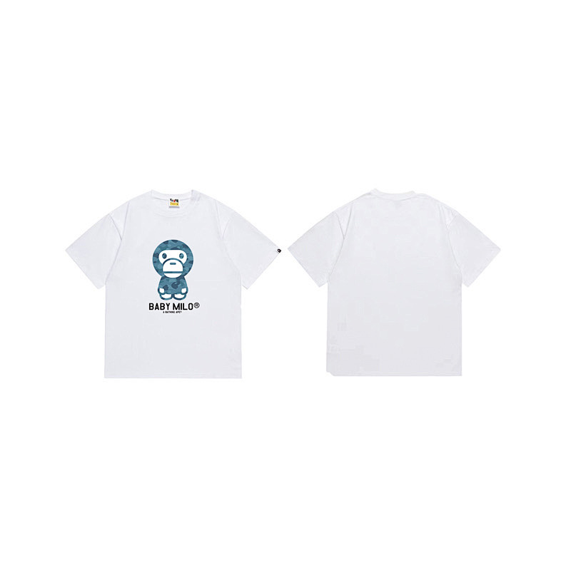 BAPE Ape Head Short Sleeve T-Shirt Style 1043