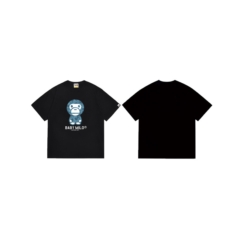 BAPE Ape Head Short Sleeve T-Shirt Style 1043
