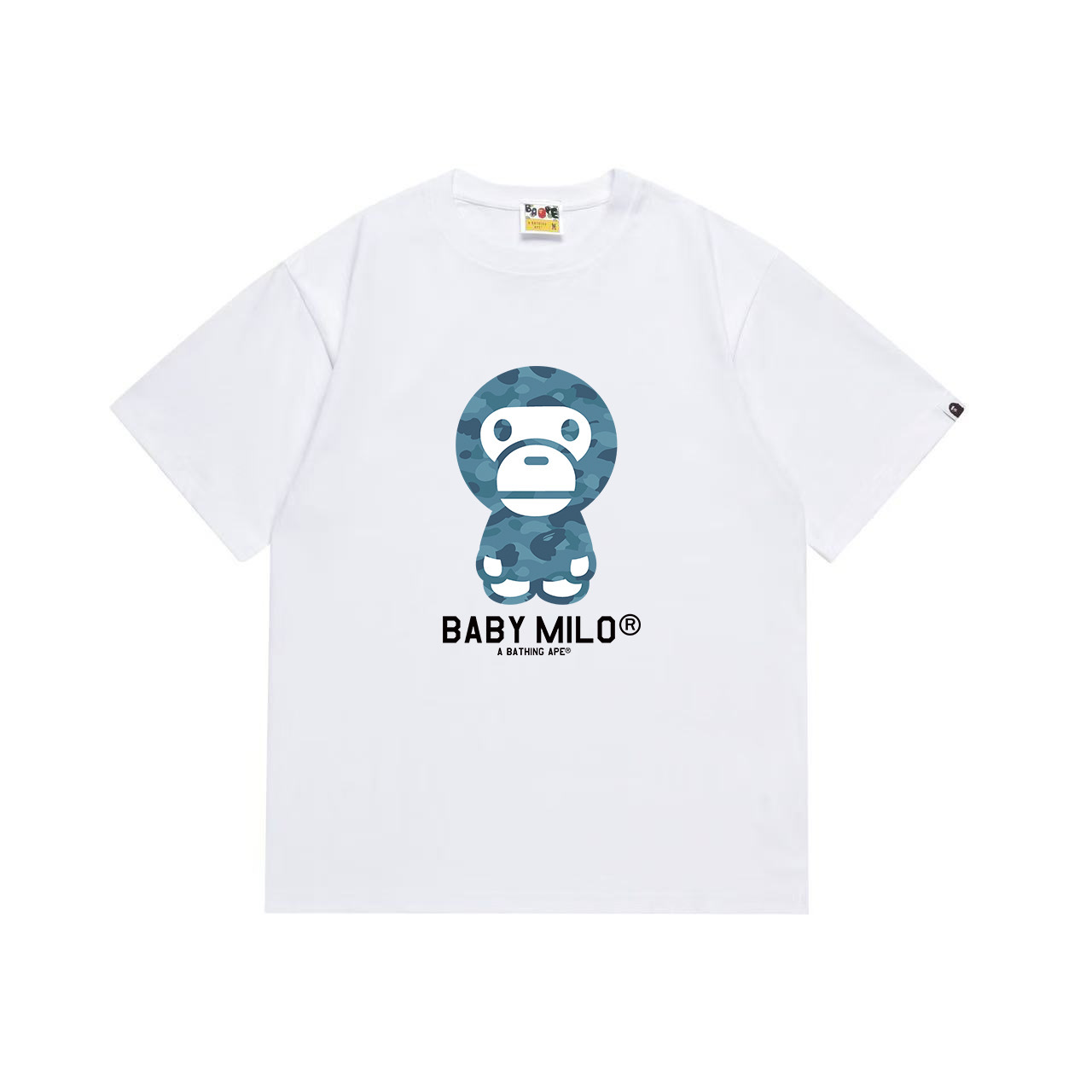 BAPE Ape Head Short Sleeve T-Shirt Style 1043