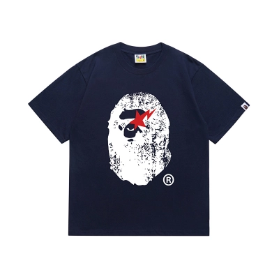 BAPE Ape Head Short Sleeve T-Shirt Style 1044 01