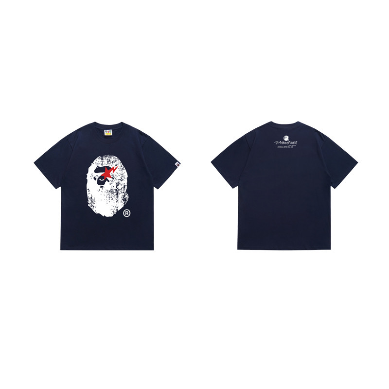BAPE Ape Head Short Sleeve T-Shirt Style 1044