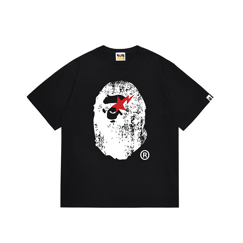 BAPE Ape Head Short Sleeve T-Shirt Style 1044