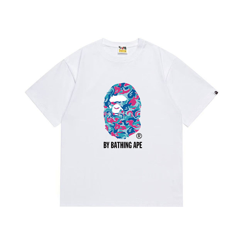 BAPE Ape Head Short Sleeve T-Shirt Style 1045