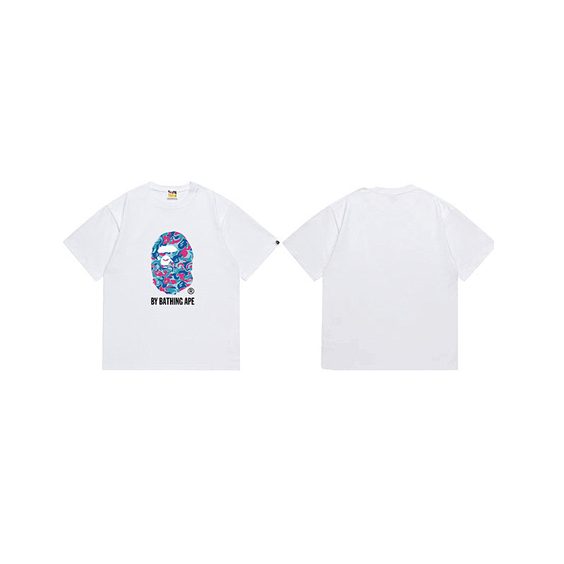 BAPE Ape Head Short Sleeve T-Shirt Style 1045