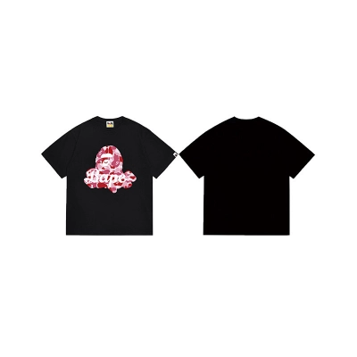 BAPE Ape Head Short Sleeve T-Shirt Style 1046 01