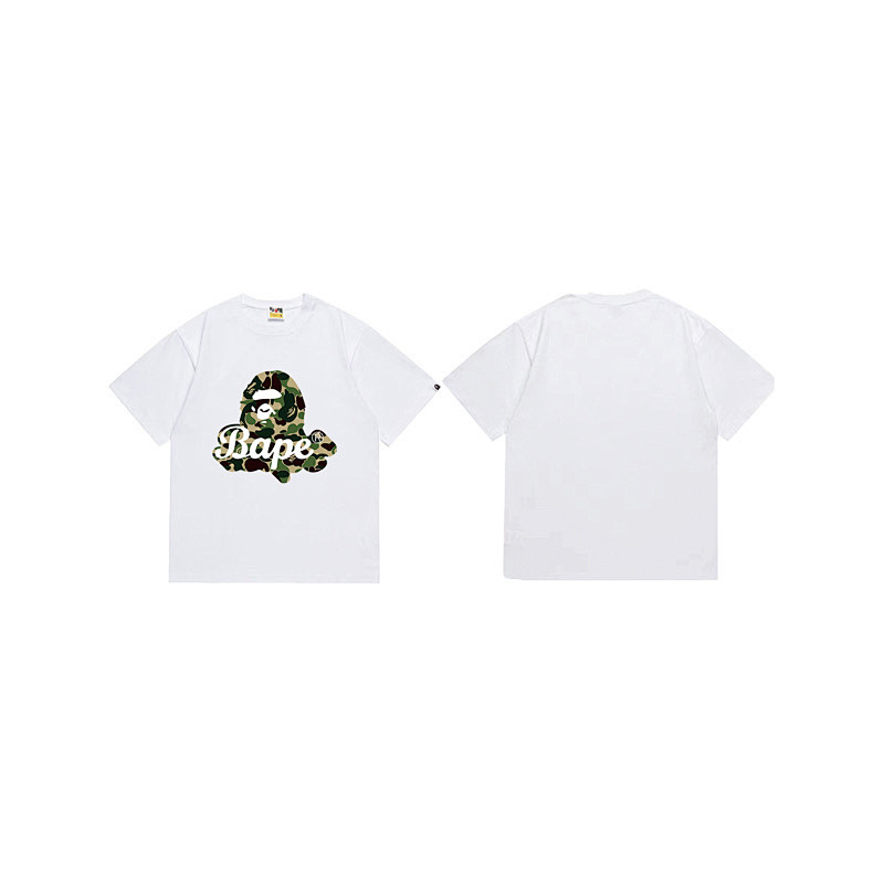 BAPE Ape Head Short Sleeve T-Shirt Style 1046