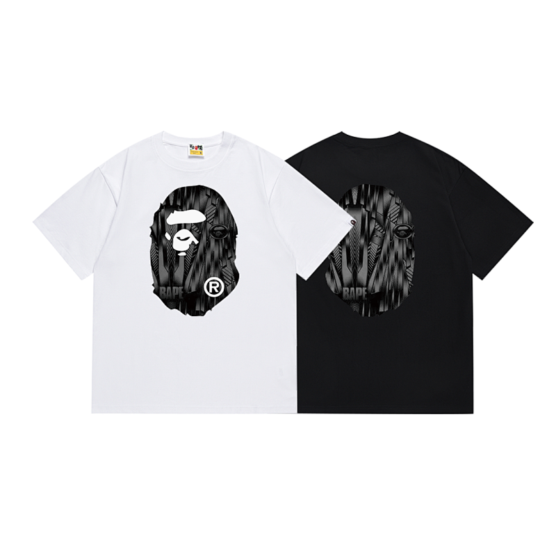 BAPE Ape Head Short Sleeve T-Shirt Style 104