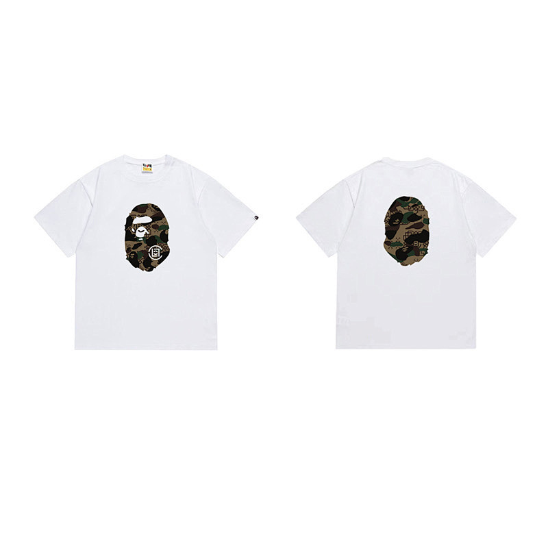 BAPE Ape Head Short Sleeve T-Shirt Style 1051