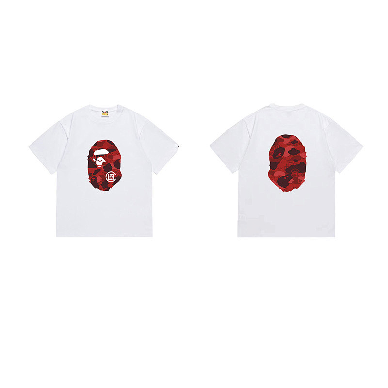 BAPE Ape Head Short Sleeve T-Shirt Style 1051