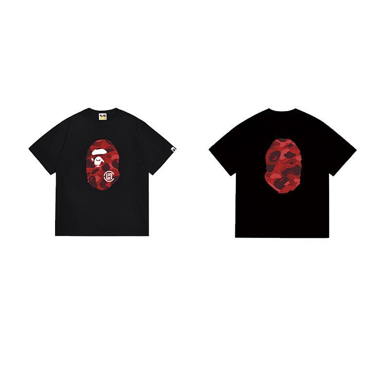 BAPE Ape Head Short Sleeve T-Shirt Style 1051